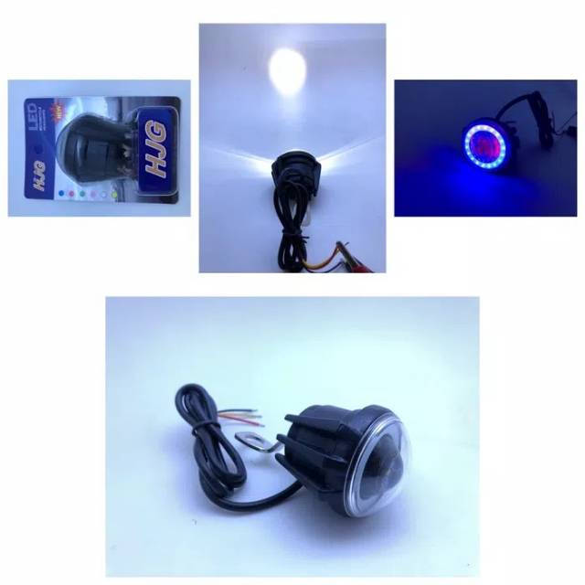 Lampu tembak sorot bracket stang AE merk HJG