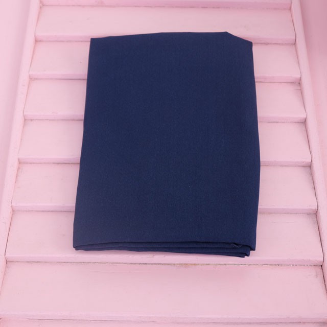 Jilbab Segiempat Wolfis 130x130  ( Kerudung Syari Polos )-NAVY