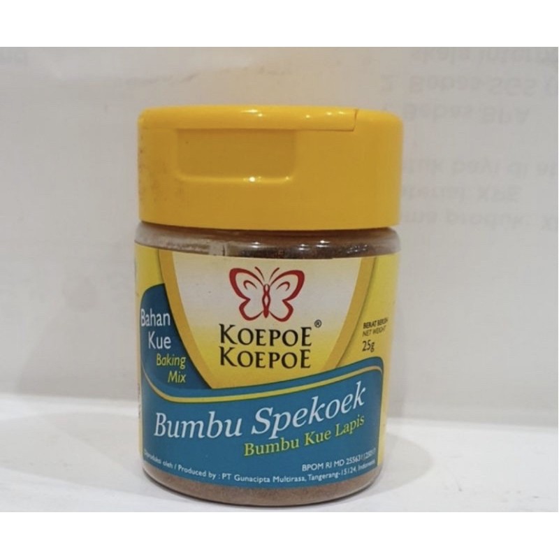 

KOEPOE KOEPOE BUMBU SPEKOEK