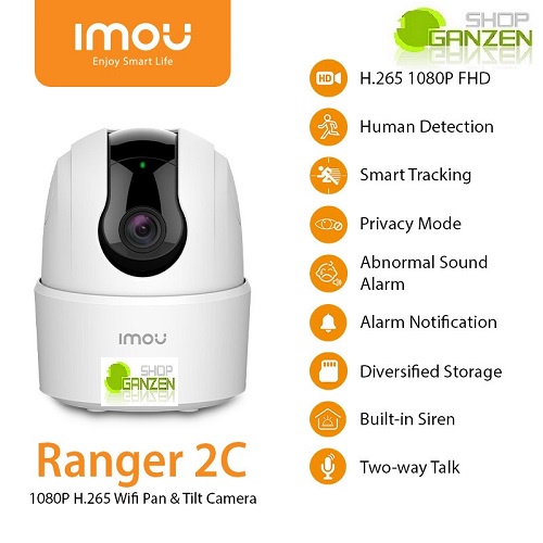 Imou Smart Tracking IP Camera CCTV Wi-Fi Indoor Ranger 2C H.265 1080P