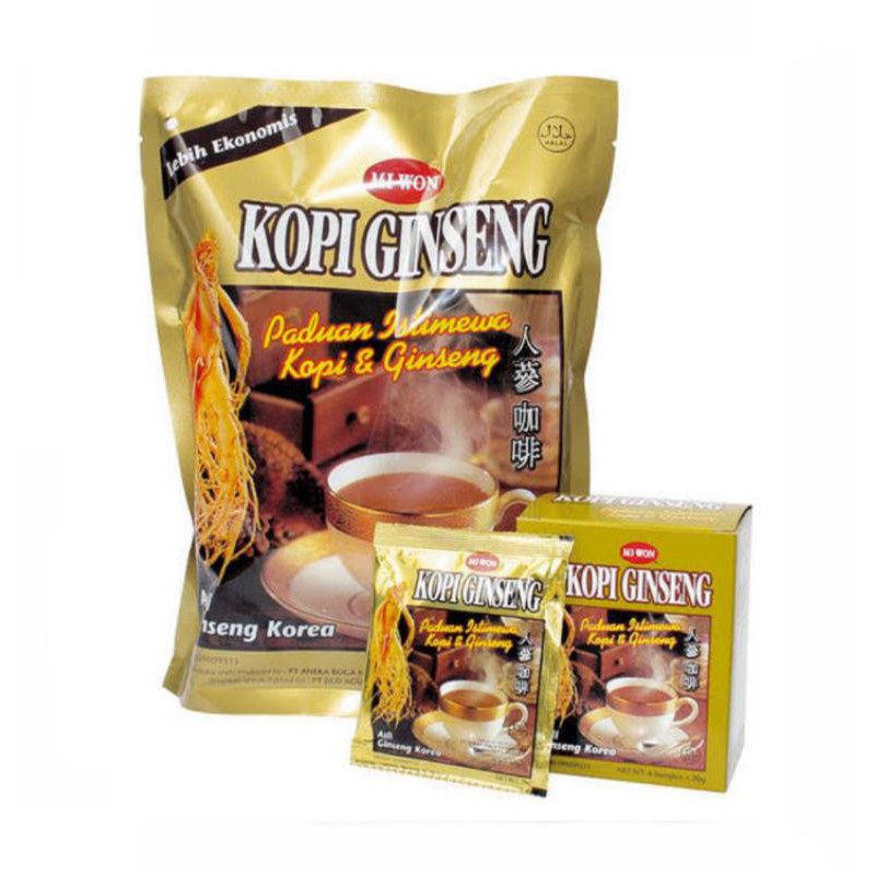

Kopi Ginseng MIWON Ginseng Korea/Import