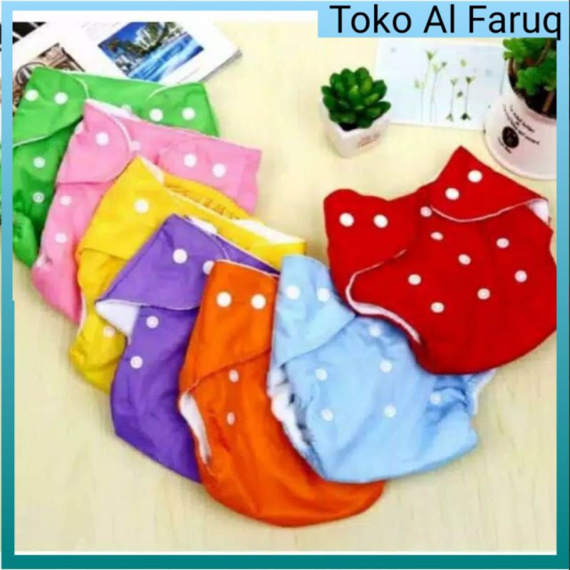 Jual Clodi / Popok Kain Berkancing / Cloth Diaper Insert Clodi Toko Al