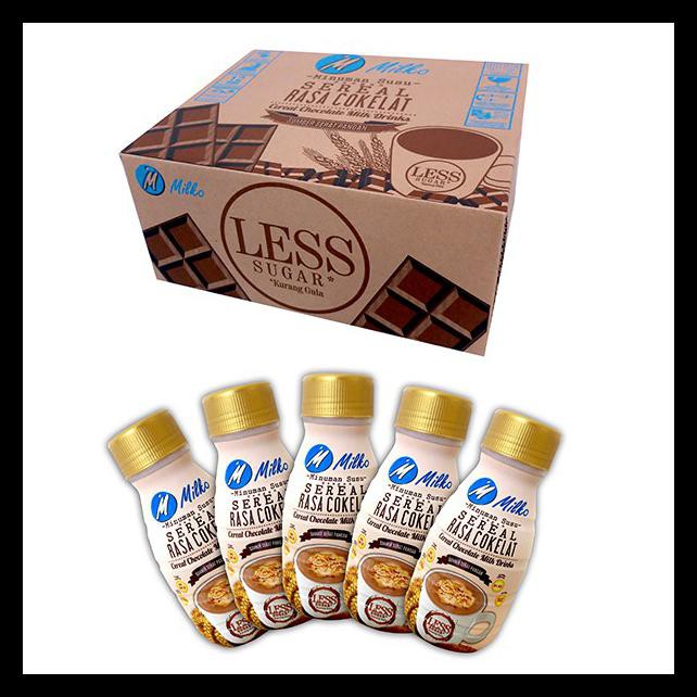 

Milko Susu Sereal Less Sugar Coklat 200 Ml Isi 20 Botol