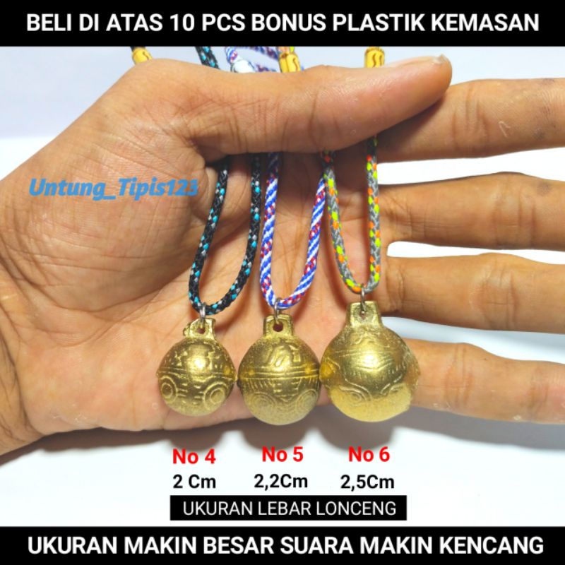 kalung prusik lonceng kuningan impor premium kalung kucing  kelinci musang anjing kalung tali perusik buat hewan