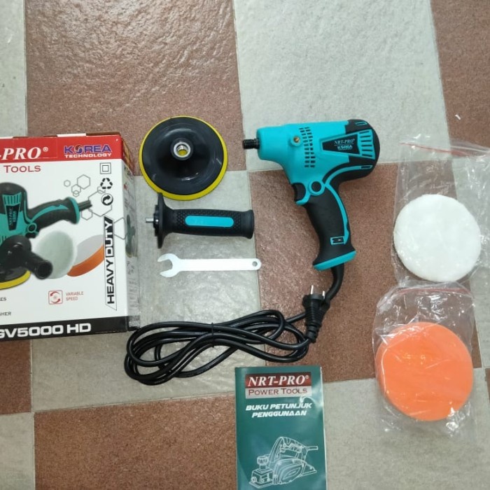 NRT PRO 5inch polisher GV5000 HD mesin poles 125mm ORIGINAL