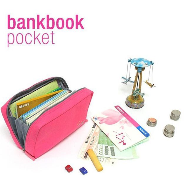 

TAS BANK BOOK DOMPET ORGANIZER BUKU TABUNGAN UANG KERTAS LOGAM - HHM075 - ORANGE TAS.2