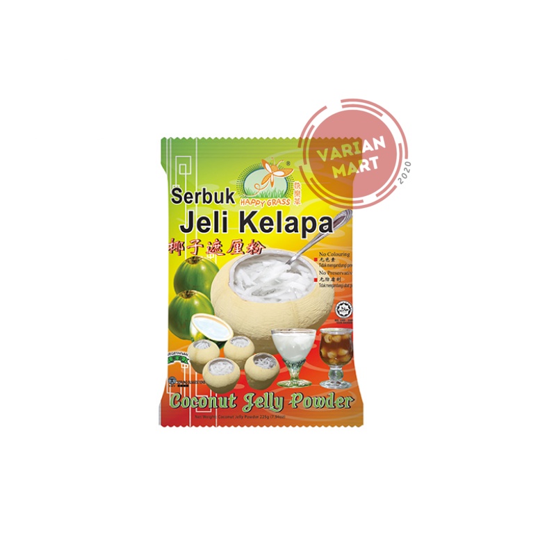 

Serbuk Jeli Kelapa Happy Grass 225g / Coconut Jelly Powder