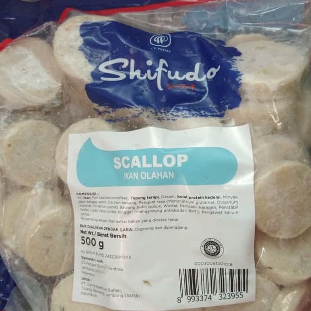 

Shifudo Scallop 500gr