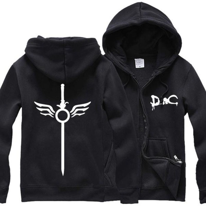 Jaket Hoodie Zipper Devil May Cry