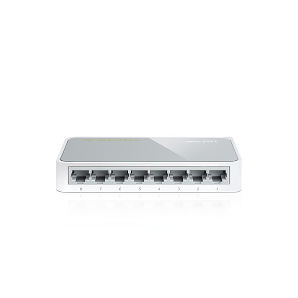 TP Link - Desktop Switch - TL - SF1008D 8 - Port 10/100Mbps