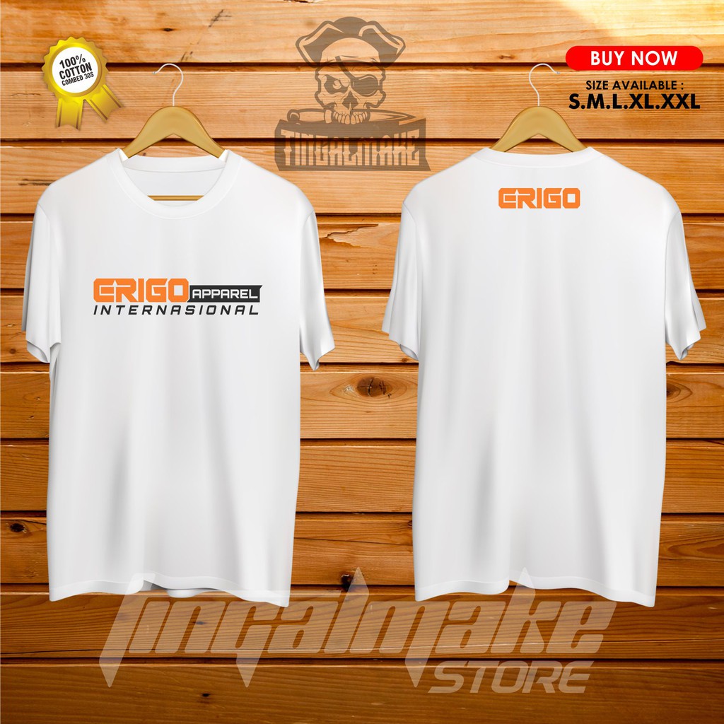 Erigo Apparel Internasional Unisex Baju Erigo Kaos Erigo Terlaris Shopee Indonesia