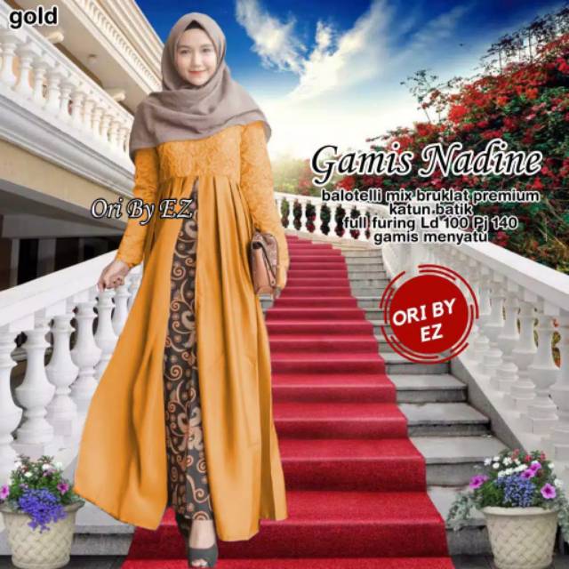 Maura Couple - Sania Ruffle Batik Couple Ori Ndoro Jowi DNT Garansi Termurah Shopee -  MODERN BATIK