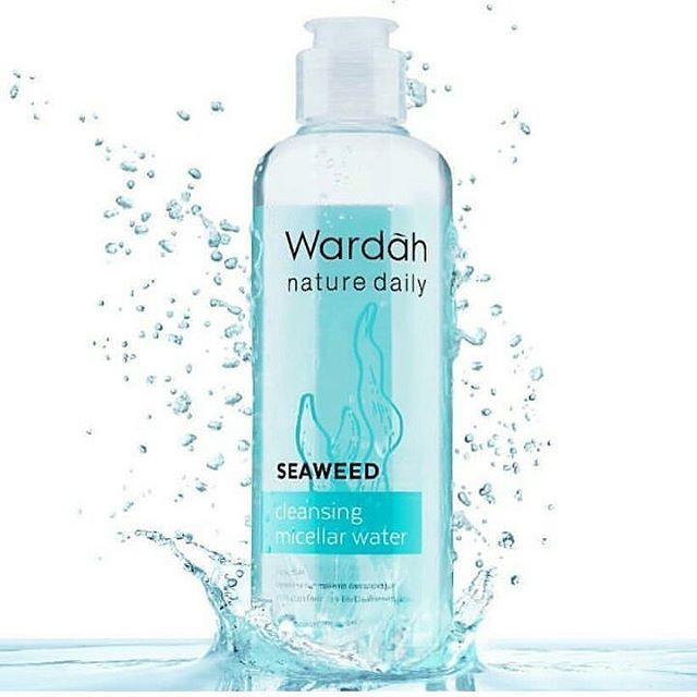 Wardah Nature Daily Seaweed Cleansing Micellar Water (kemasan baru)