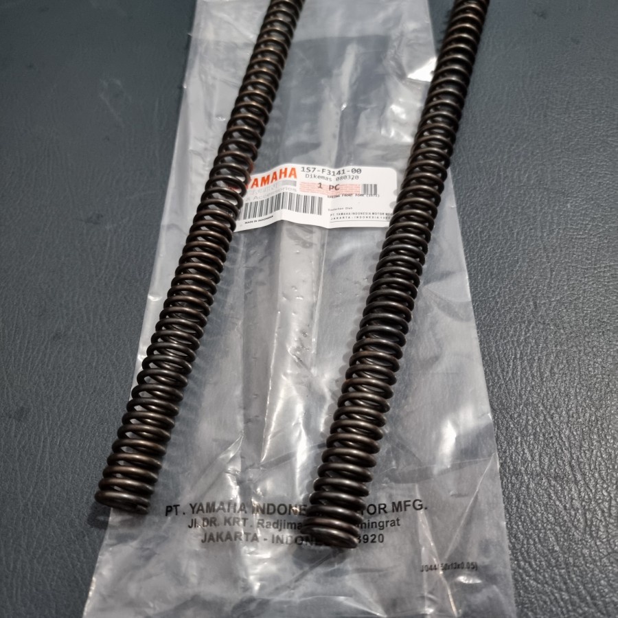 Per Shock Spring As Sok 2PC Depan Yamaha Jupiter MX Lama Old 5YP 1S7