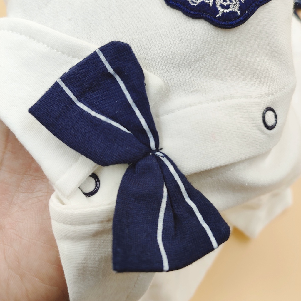 12.12 SALES!Jumpsuit Bayi Anak laki-laki Baru Lahir Dasi Lengan Panjang Pria Baju Monyet Pakaian Baby Romper 3-18Bulan