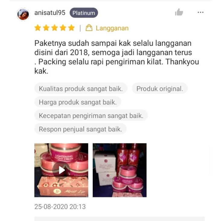 PAKET GLOW FAILA PUTRI / PAKET GLOWING Extra WHITENING - Paket pemutih