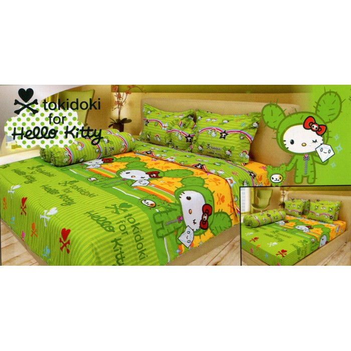 SPREI INTERNAL king size 180 x 200 x 20 - Hello Kitty Tokidoki