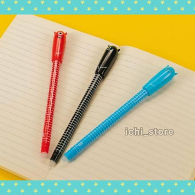 

Bolpoint Miniso (Bisa Dihapus) isi 3 pcs | Bolpoint Gel Miniso | Miniso Erasable Pen