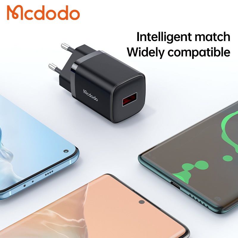 MCDODO CH-1761 Charger Single USB Fast Charge 18W Android QC3.0