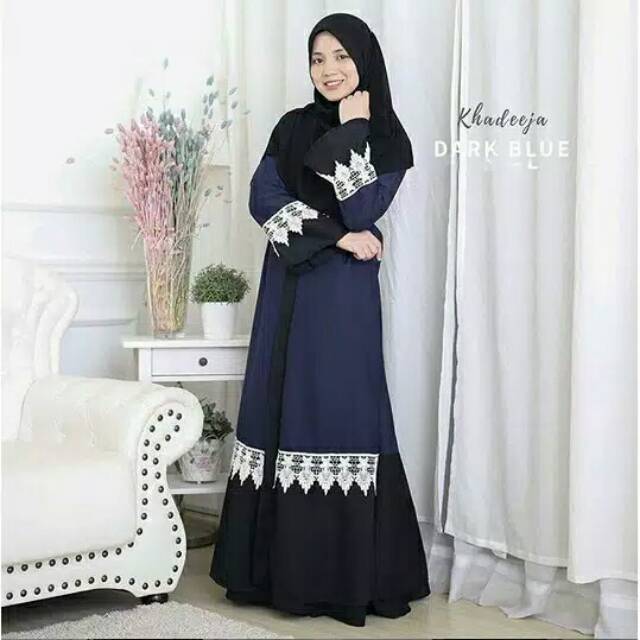 Khadeeja gamis wanita