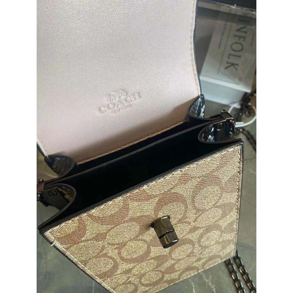 Co@ch Parker Sling bag Phone C 667 (Free Dust Bag+ Free Bubble wrap)