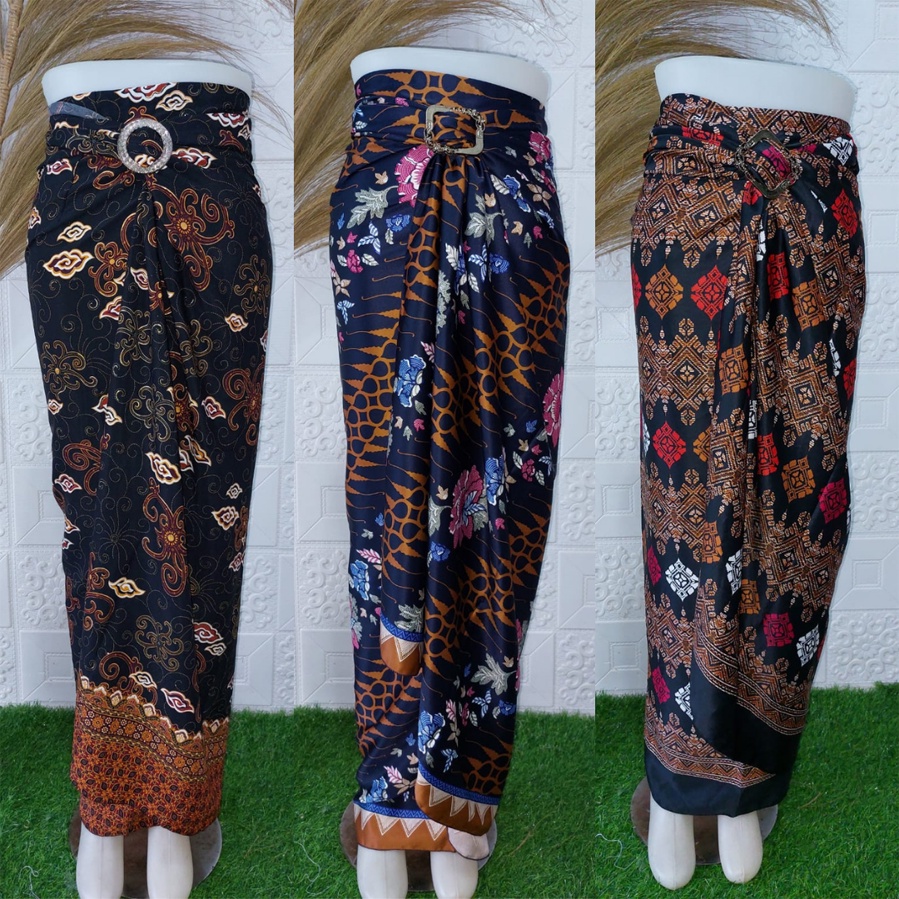 Rok Lilit Batik Serut, Bawahan Kebaya motif daun Paya