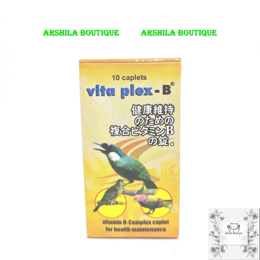 Vita Plex B Bird - Vitamin B Kompleks Meningkatkan Nafsu Makan Burung