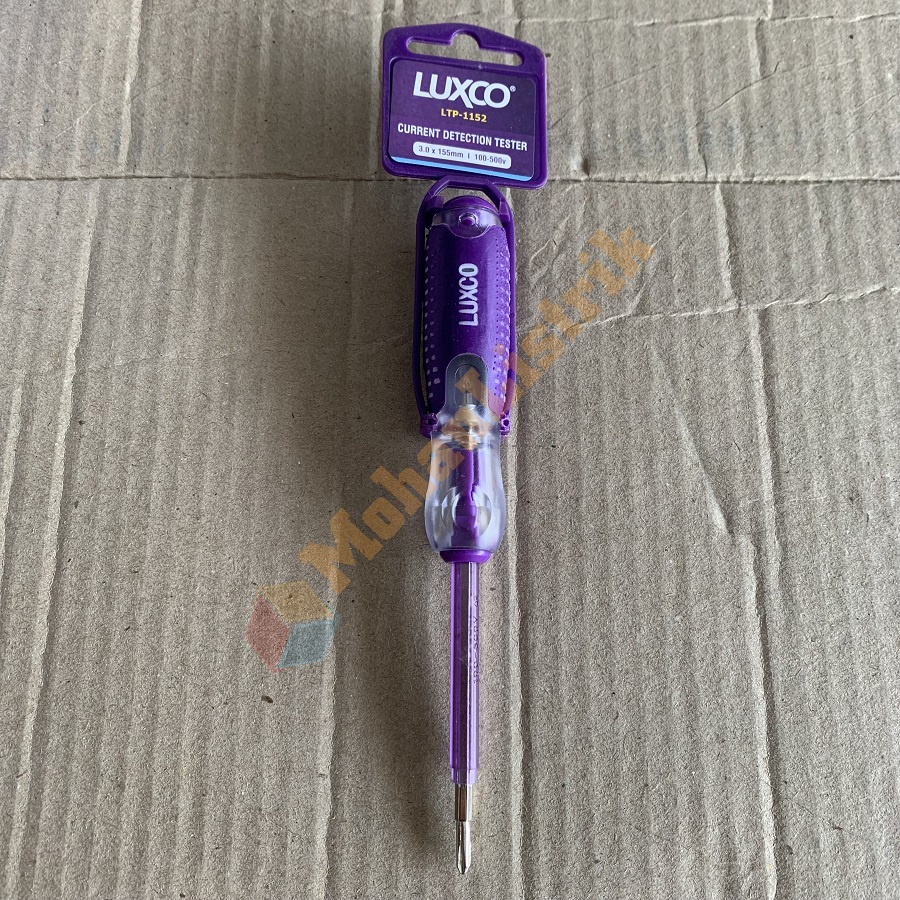 Obeng Tespen Test Pen AC Luxco Bolak Balik LTP-1152 2 Way