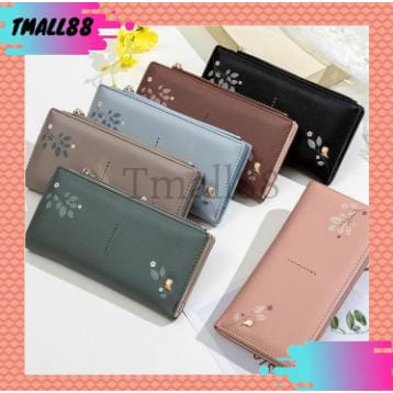 ♥TMALL88♥ Dompet Panjang Wanita / Anti Air / Dompet Kulit Wanita / Murah