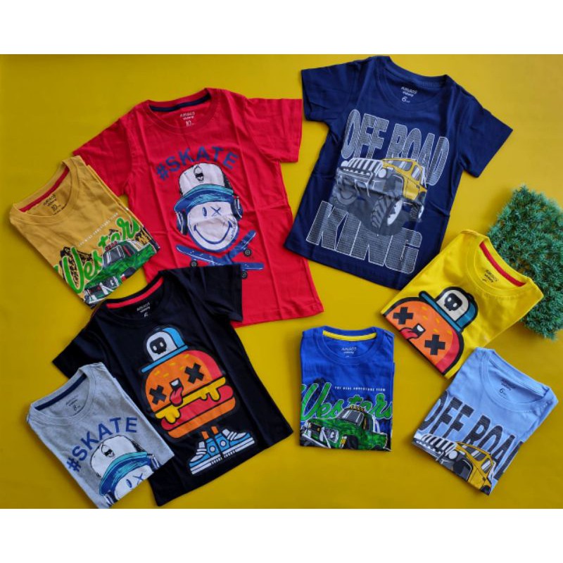 Kaos Baby Victory Dan Amigos Victory IDR 28.000-35.000