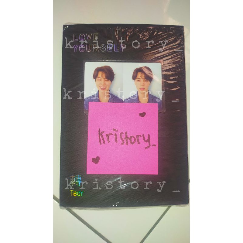 PC Jimin Tear R + Album Tear O