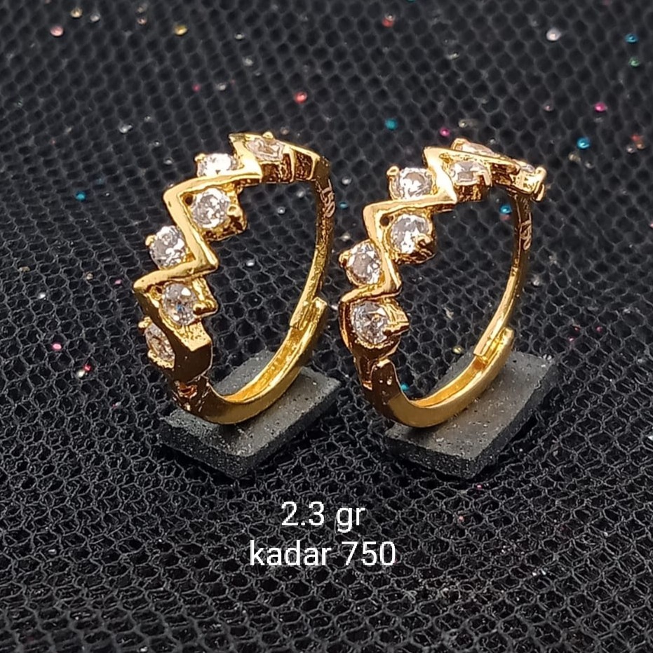 Anting Emas 17K - 2.3 gr Kadar 750 - 1186