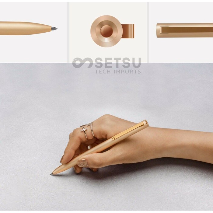 

NEW STOCK XIAOMI SIGNATURE METAL PEN MI ALUMINUM ROLLERBALL PEN ORIGINAL