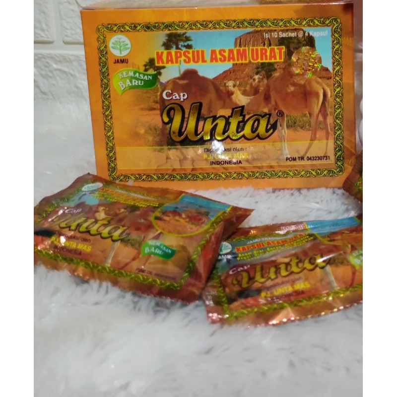 ASAM URAT CAP UNTA 100/% ORIGINAL