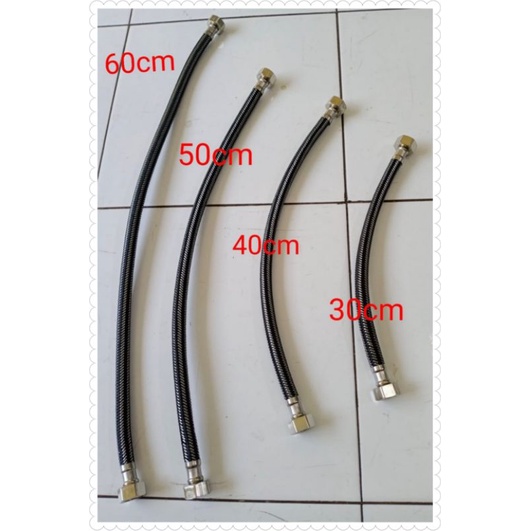 Selang Flexible Anyam/Selang Flexible Wastafel  Shower Water Heater