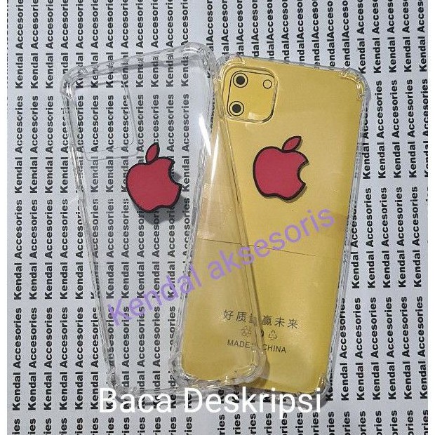 case advan G9 advan G9 pro kompatibel modifikasi soft crack logo apel