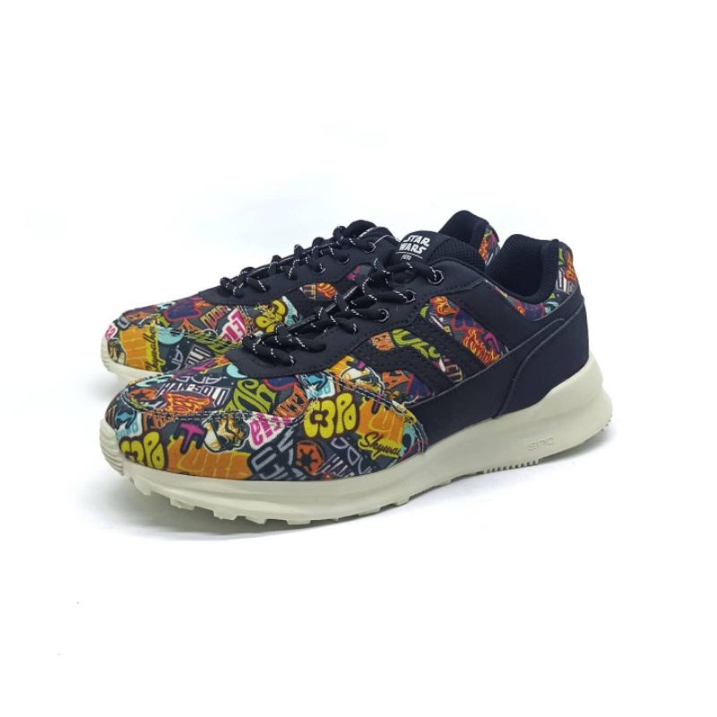 Piero Jogger Star Wars Grafitty Patern Black