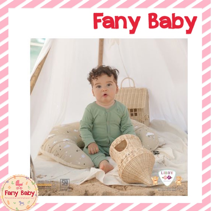 LIBBY SLEEPSUIT KANCING PREMIUM WARNA
