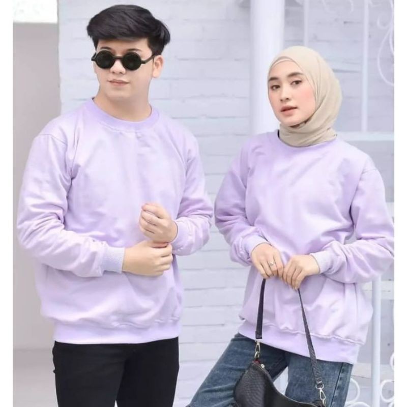 Sweater Hoodie Lilac Jaket coupel Lilac Hits