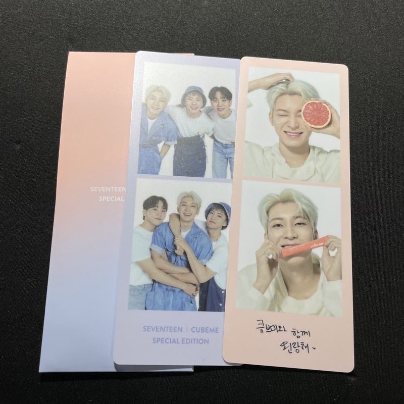 cubeme wonwoo photostip set