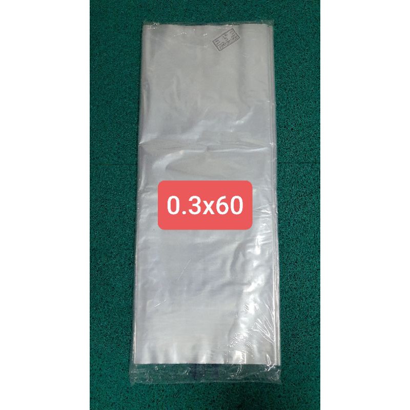 Plastik Roll PP / Plastik Rol PP Tebal 0.03 Cap Jet Lebar 60 Cm Panjang 50 M