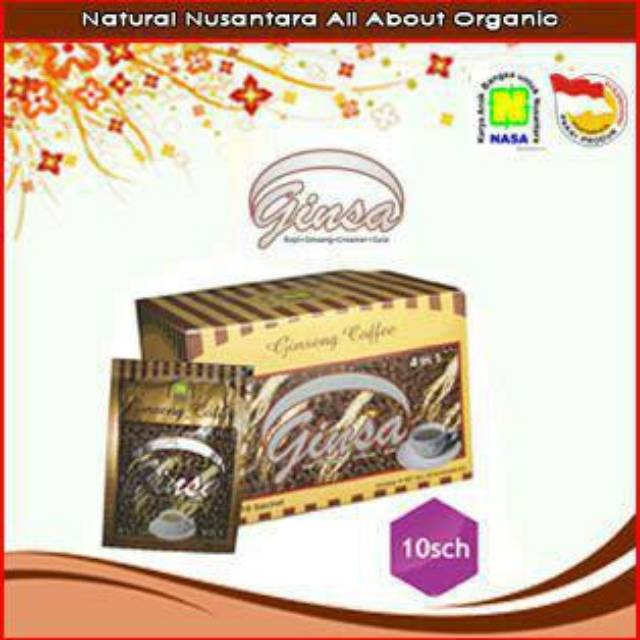 

Kopi Ginseng Nasa Kopi GINSA