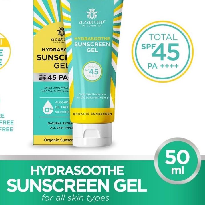 ➺ AZARINE HYDRASOOTHE SUNSCREEN GEL SPF 45 50ML - SUNSCREEN AZARINE 50ML ➩