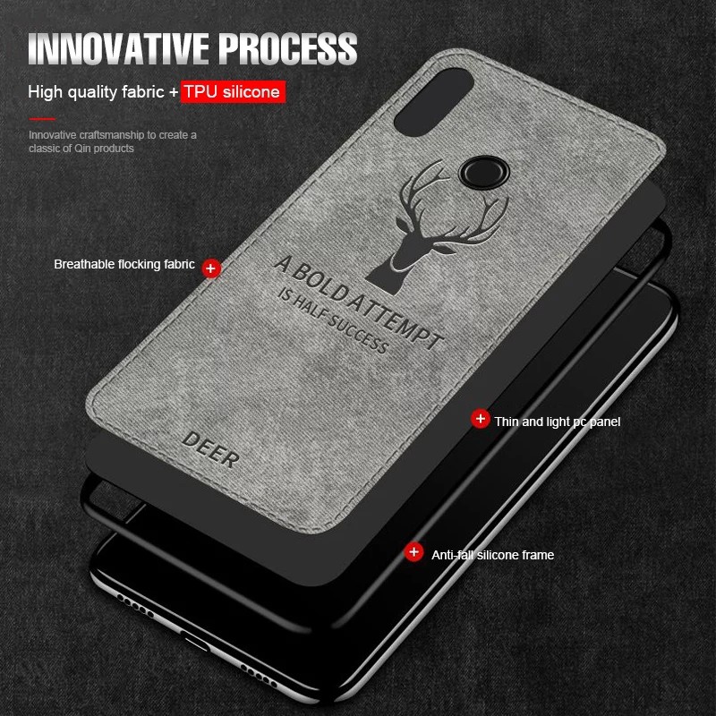 Luxiastore_ Case Samsung M15 5G / M22 / A31 / M21 / M11 / A11 / A21S / Deer Cloth Texture Jeans