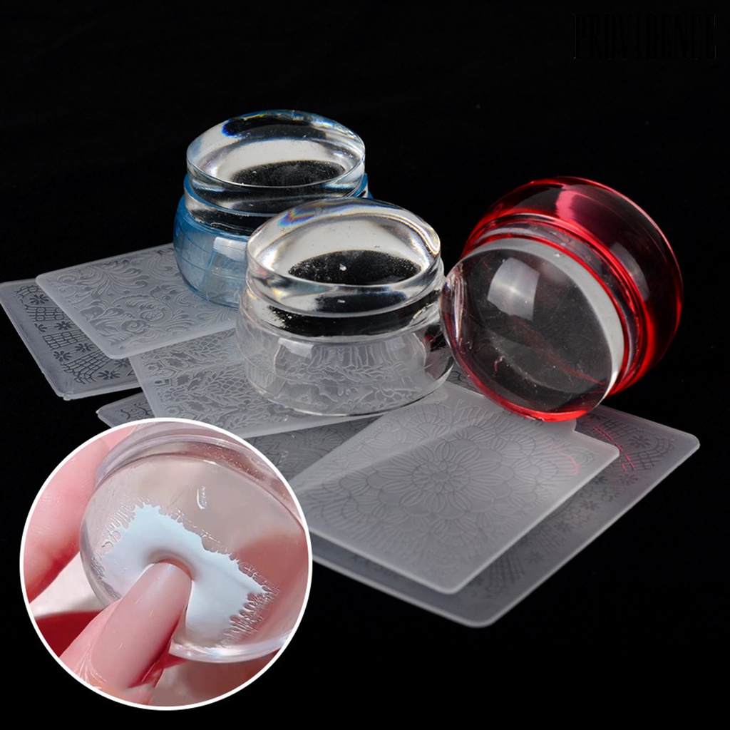 Providence Nail Art Stamper Reusable Convenient Easy to Use Nail Tool Stamp Seal for Fingernails