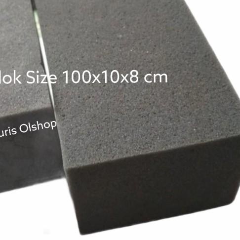☊ Busa Balok Panjang 1 Meter Busa Filter Biofoam Mesin Aerator Sponge ☜