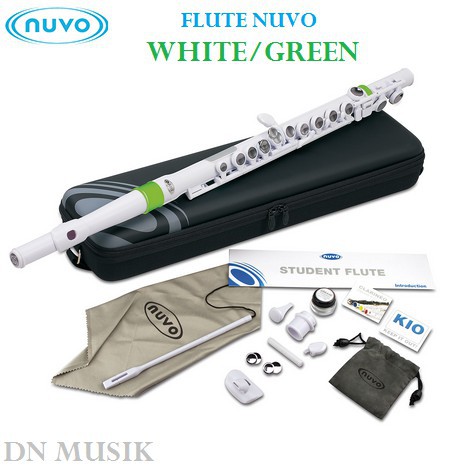FLUTE NUVO ORIGINAL PRODUK IMPORT ( WHITE GREEN )