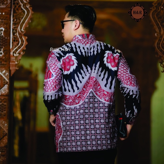 Baju Batik Pria Lengan Panjang Kemeja Batik Pria Batik Premium Kemeja Cowok Batik modern Baju Pria