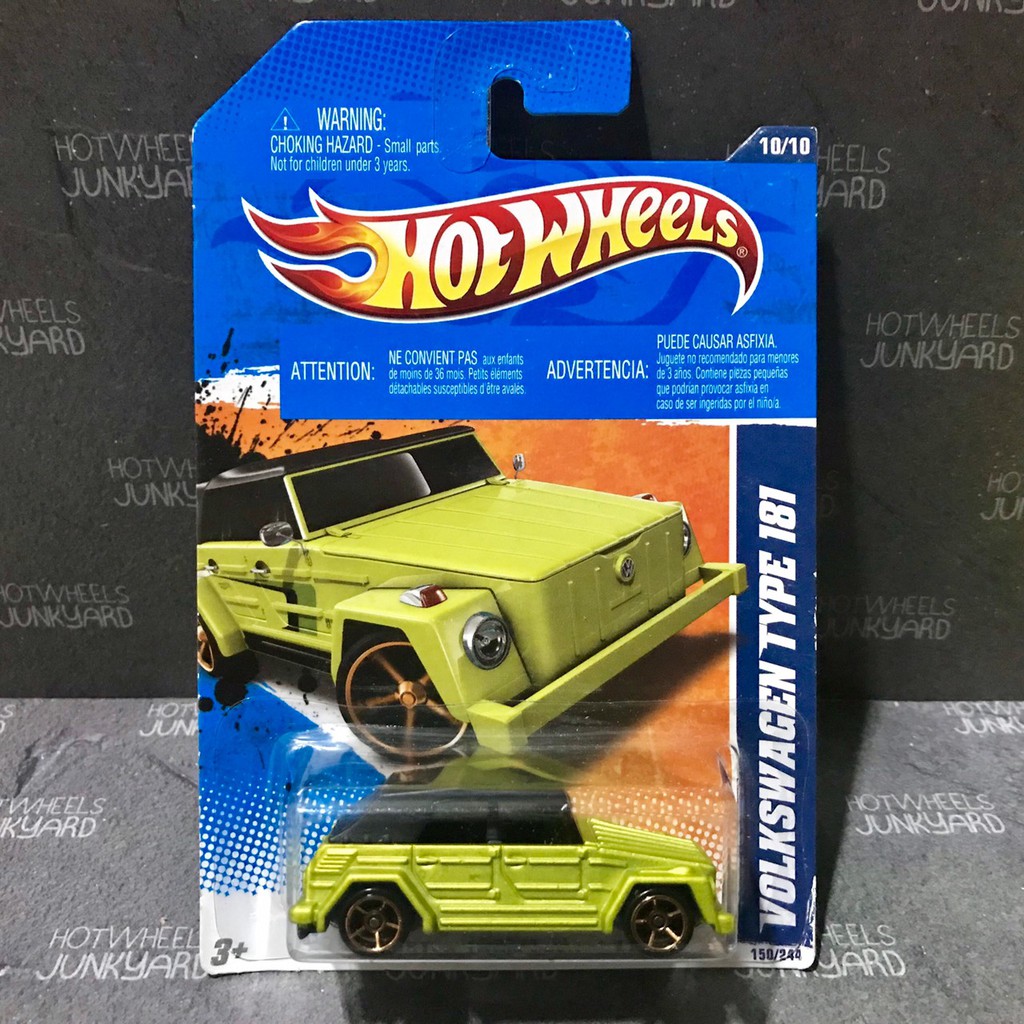 hot wheels vw type 181