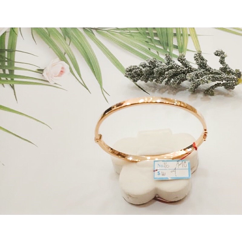 Gelang Emas Model Cartier Oval